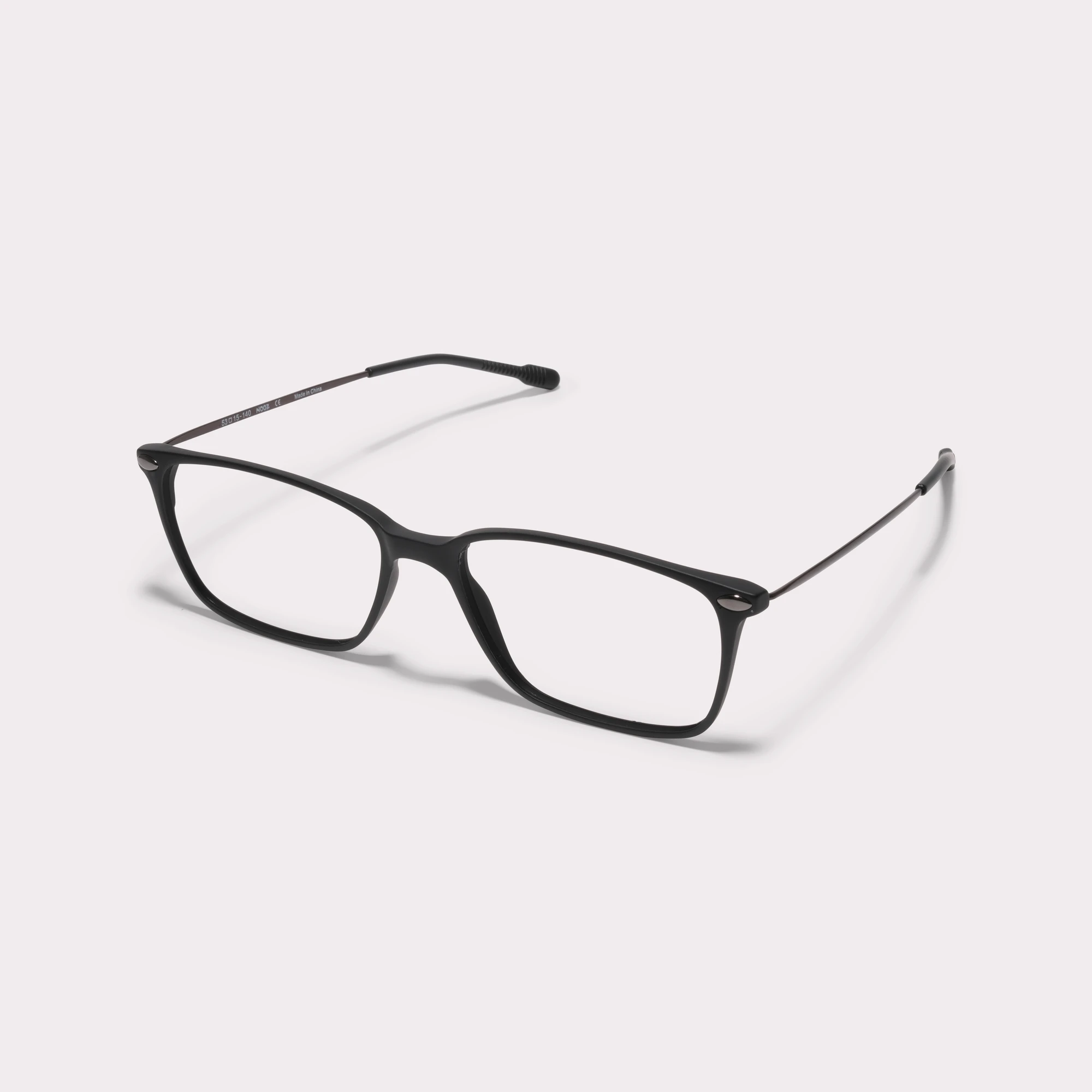 A pair of Bao Black Multi-distance™ reading glasses seen from the side